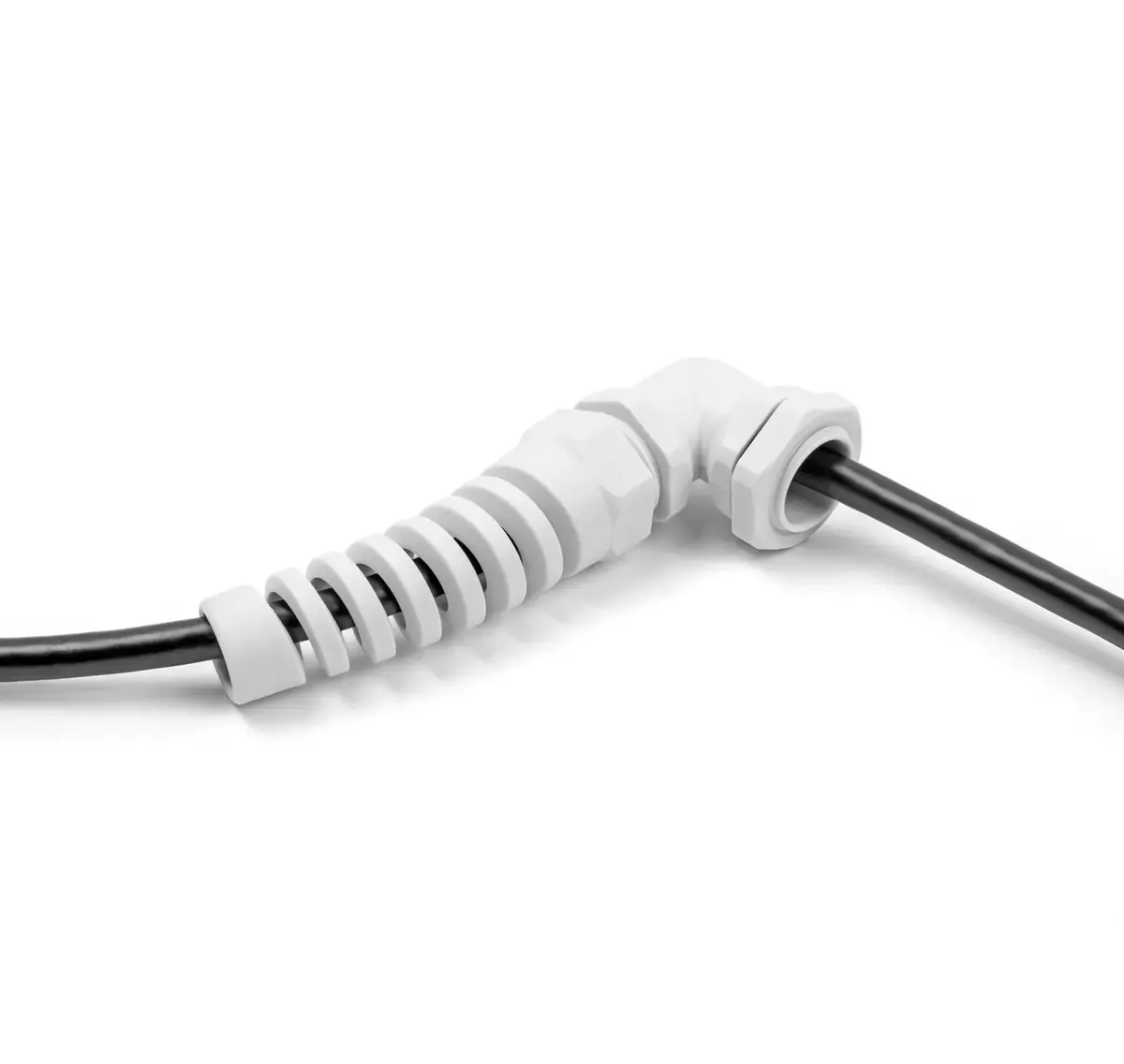 DeLOCK Cable Gland 90° angled PG7 grey Photo 3