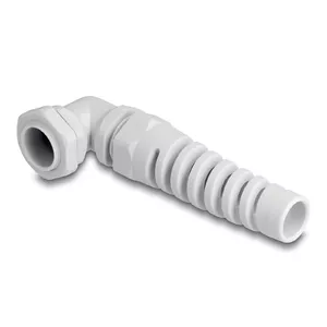 DeLOCK Cable Gland 90° angled PG13.5 grey strain relief