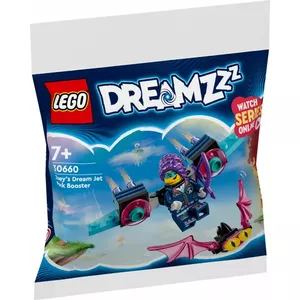 Wearable LEGO Dream Rocket Backpack 30660 buildable pack with Zoey minifigure, costume-style accessory for children