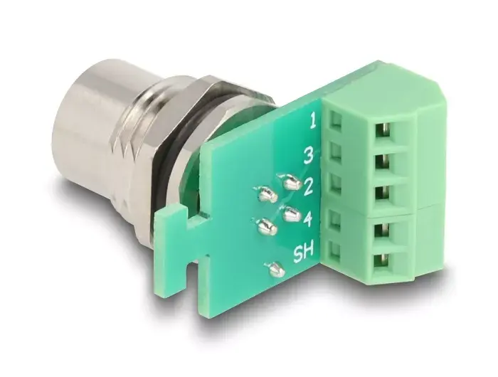 DeLOCK M12 pārvades moduļa adapteris 60662 Photo 2