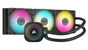 Corsair iCUE LINK TITAN 360 RX RGB procesora All-in-one šķidruma dzesētājs melns 360mm 300-2100 RPM