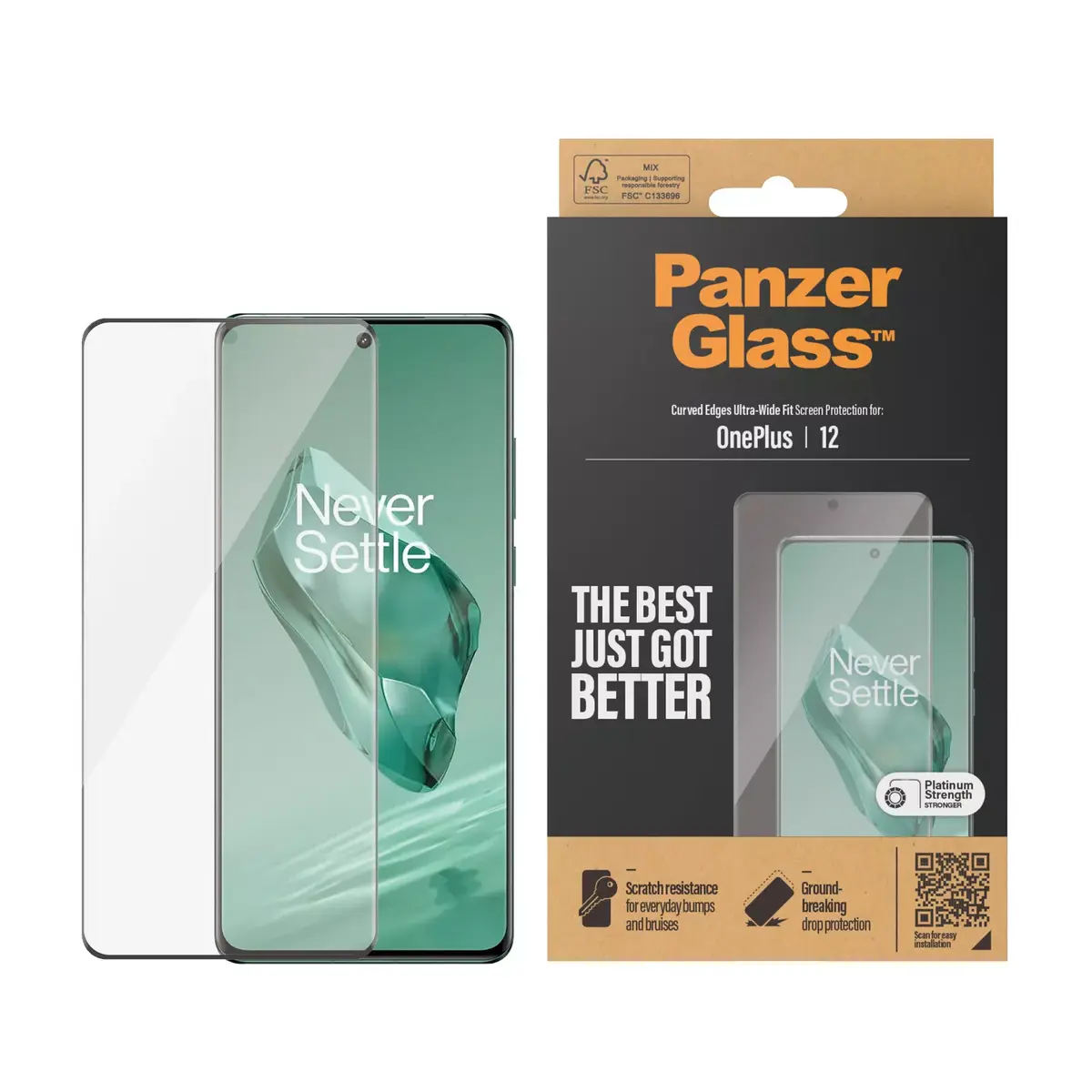 Screen Protector PanzerGlass OnePlus 12 Photo 2