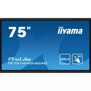 Плоский панельный дисплей iiyama PROLITE TE7514MIS-B2AG 75" LCD 4K Ultra HD