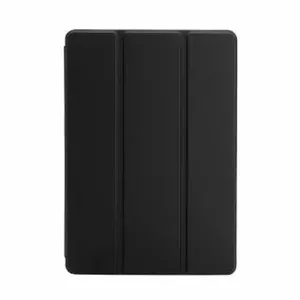 Tablet case Evelatus for Galaxy Tab S9 FE — Black imitation microfiber, protective folio cover