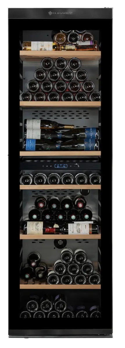 Vīna ledusskapis Climadiff MILLESIME240DB — kompresora