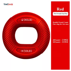 Rokas trenažieris THOMS TS HG78-40RD silikona 78 mm pretestība 40–50 lb
