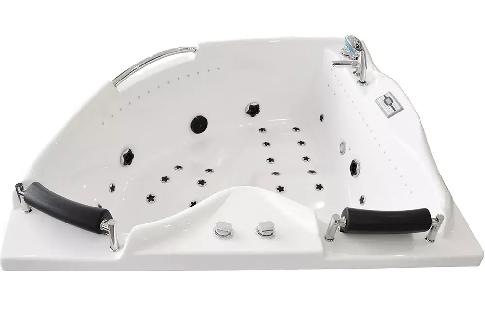Bathtub AMUE AMUS-1086 Right Double 152×152 cm Photo 6