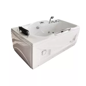 Massage bathtub AMUE AMUS-1050L left 174x88 cm, hydro-massage system, acrylic