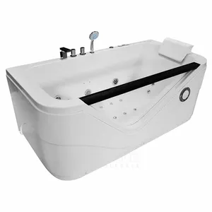 Freestanding massage bathtub AMUE AMO-0061-170 single 170×85×62 cm