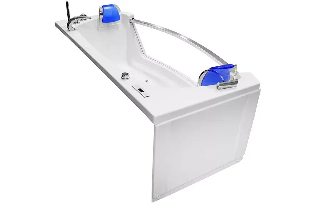 AMUE AMO-0055 Blue massage double bathtub Photo 2