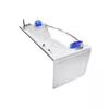 AMUE AMO-0055 Blue massage double bathtub Photo 2