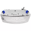 AMUE AMO-0055 Blue massage double bathtub Photo 3