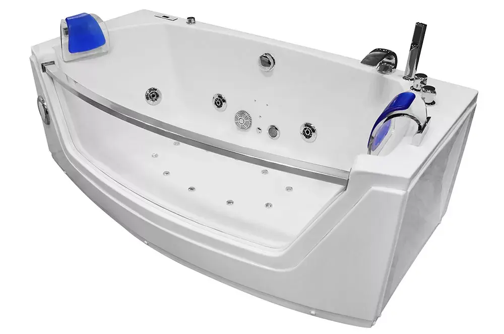 AMUE AMO-0055 Blue massage double bathtub Photo 4