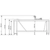 Massage bath AMUE AMO-0061-150 150x80 cm Photo 8