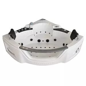Massage Bathtub AMUE AMUS-1060 double whirlpool bath 154x154 cm