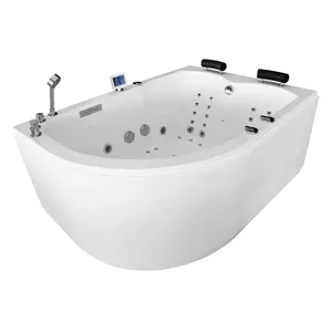 Massage bath AMUE AMUE-004AR 170x120 cm double-room acrylic with hydro-massage