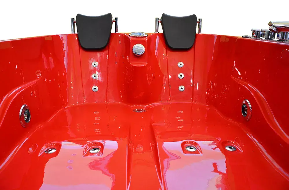 Massage bathtub AMUE AMO-1631R Right 180×120×54 cm Photo 2