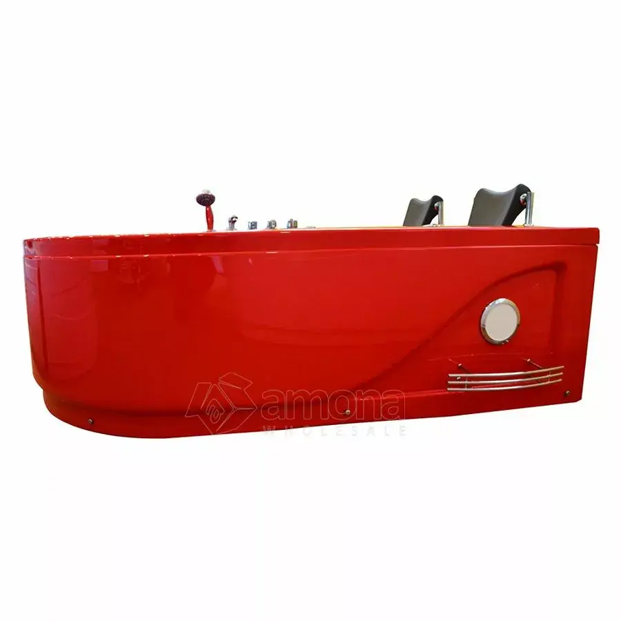 Massage bathtub AMUE AMO-1631R Right 180×120×54 cm Photo 7