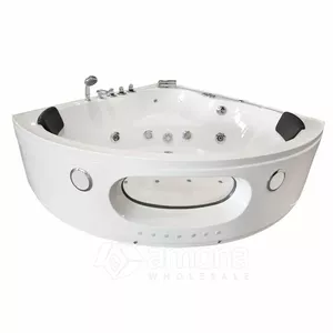 Massage bath AMUE AMO-1638 Turbo Double, dimensions 152×152 cm, turbo massage system