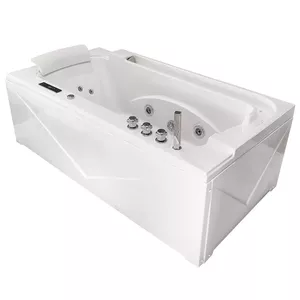 Massage bathtub AMUE AMO-8028 180x91x64 cm – hydro/air massage tub, acrylic, ergonomic design