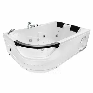 AMUE AMO-1665 Turbo Right Double massage bath, dimensions 180x120 cm