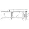 AMUE AMO-1002 Turbo massage bathtub 180×88×65 cm Photo 14