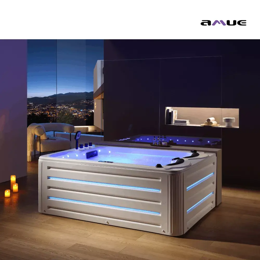 AMUE Avigator 2 Two-Seater Massage Bathtub Photo 4