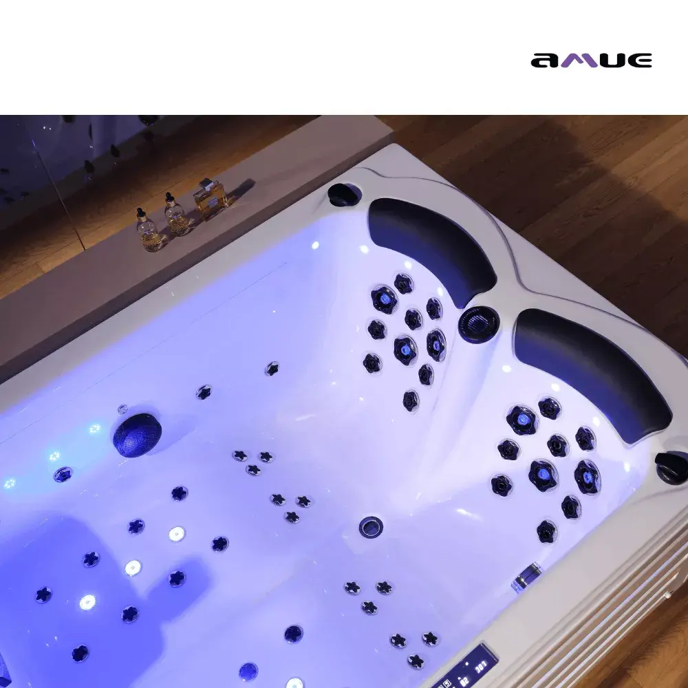 AMUE Avigator 2 Two-Seater Massage Bathtub Photo 5
