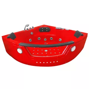 AMUE Massage Bath AMO AMO-1004 Turbo Red double, 152×152×56 cm
