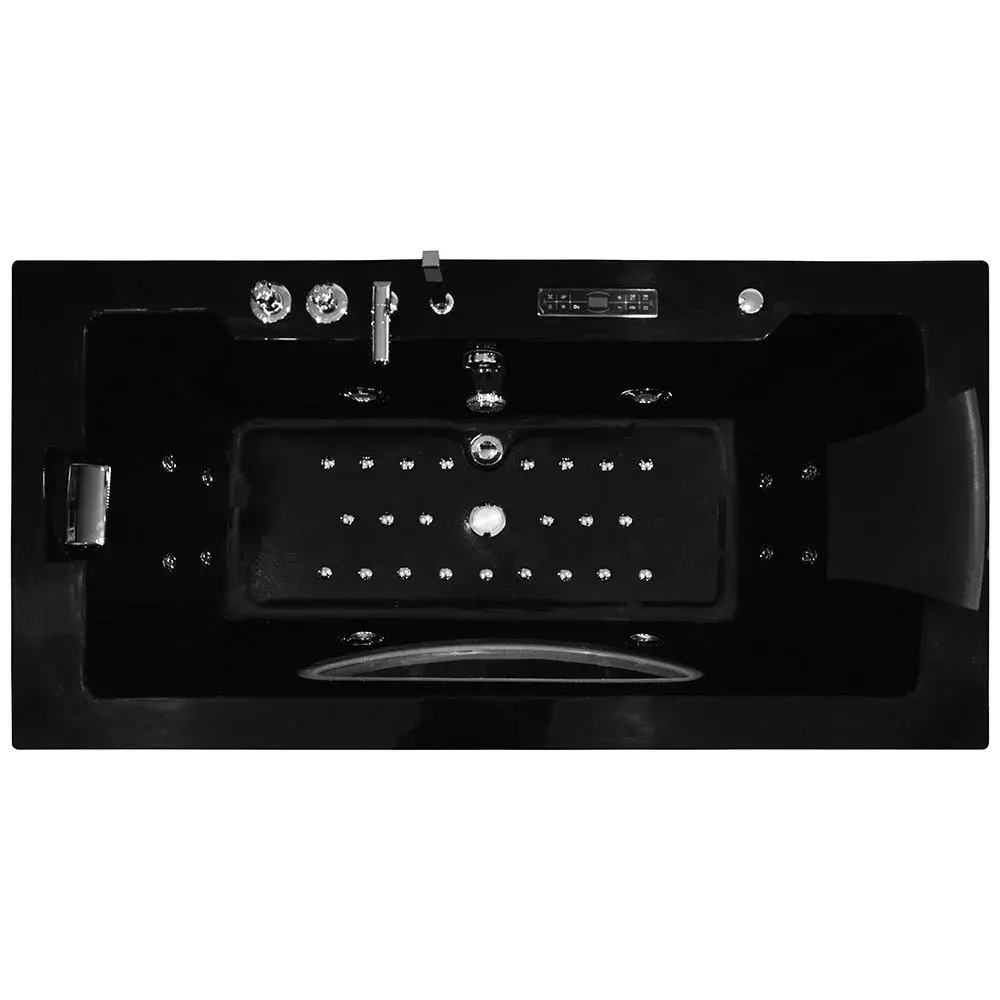 Bathtub AMUE AMO-1007B Turbo+ 181x91 cm Photo 2