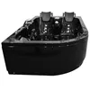 AMUE AMO-1631B Turbo Right Black гидромассажная ванна Photo 4