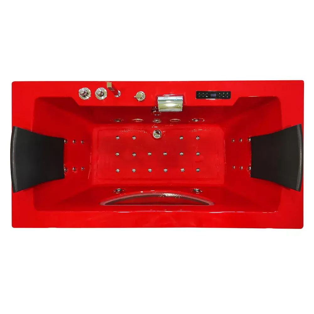 Bathtub AMUE AMO-1659 Red Turbo Photo 2