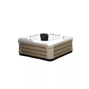 AMUE SPA Whirlpool AMOG-1633 230x230 cm, 6 seats, corner spa bathtub