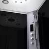 Steam shower cabin AMUE AMUE-AS1010 Black 100×100 cm Photo 2