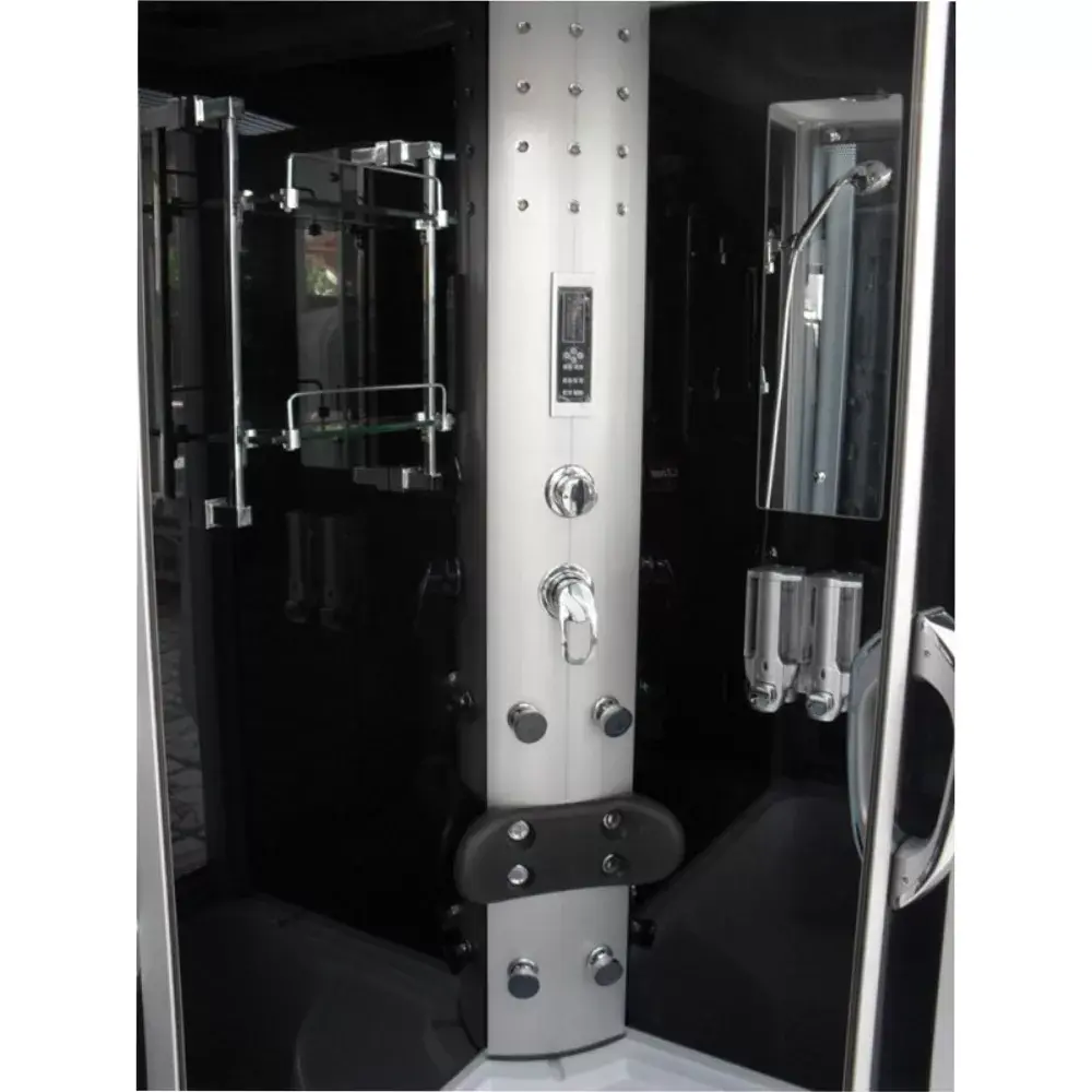 Steam shower cabin AMUE AMO-09912S Left 120x85 cm Photo 3