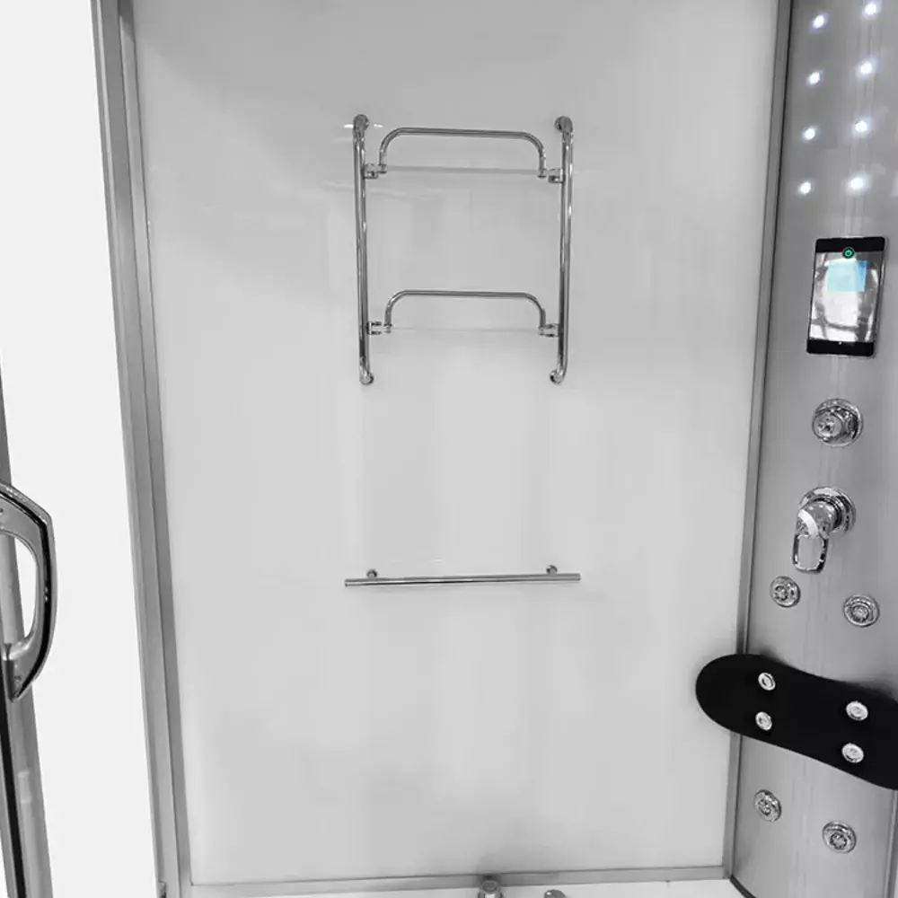 Shower cabin AMUE AMO-08135 White with whirlpool Photo 2