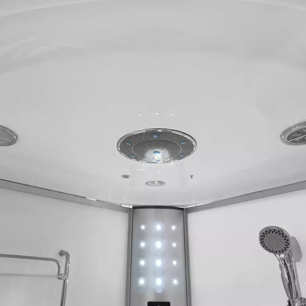 Shower cabin AMUE AMO-08135 White with whirlpool Photo 4