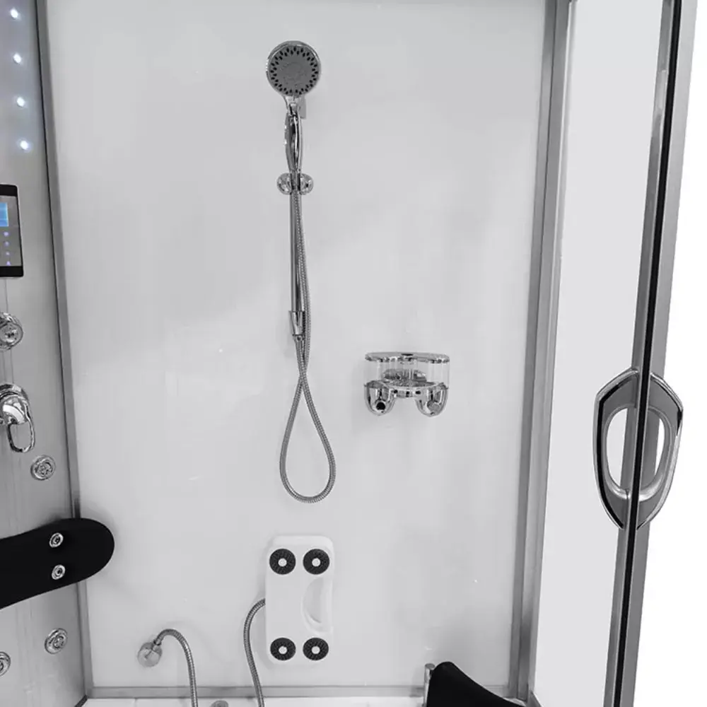 Shower cabin AMUE AMO-08135S White 135×135×220 cm Photo 3