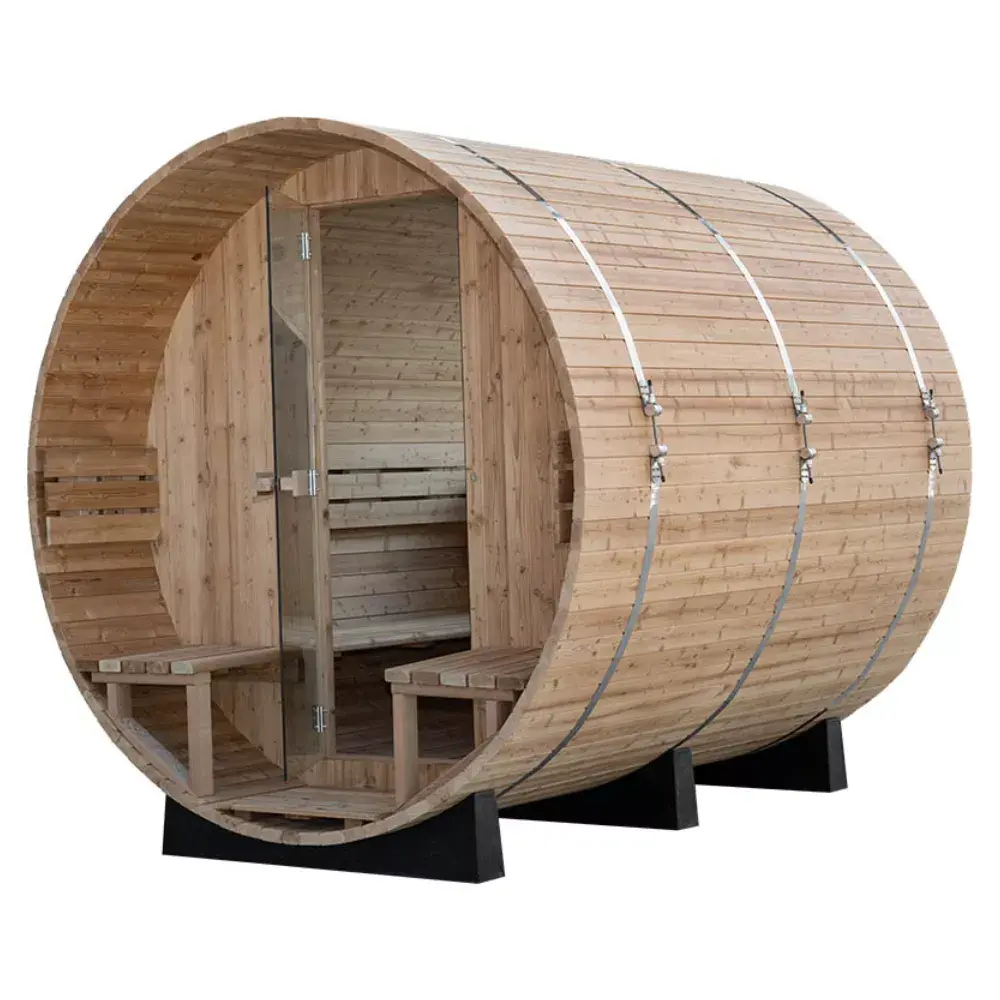 Сухая сауна AMUE AMO-2124 BARREL 210×240 см Photo 5