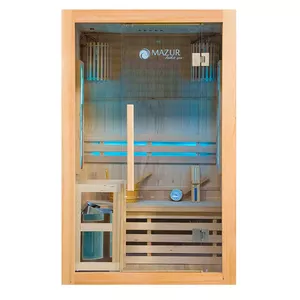 Сухая сауна AMUE AMO-EA2S двойная кабина 121×106×192 см