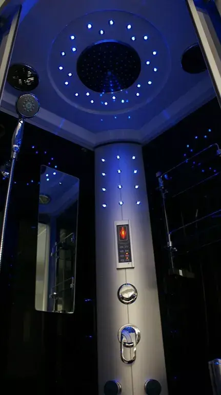 Massage shower cabin AMUE AMO-09909A 90x90 cm Photo 5