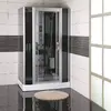 AMUE AMO-09938B massage shower cabin 125x90 cm Photo 2