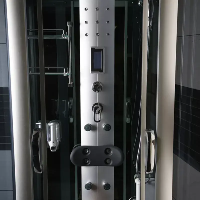 AMUE AMO-09938B massage shower cabin 125x90 cm Photo 4