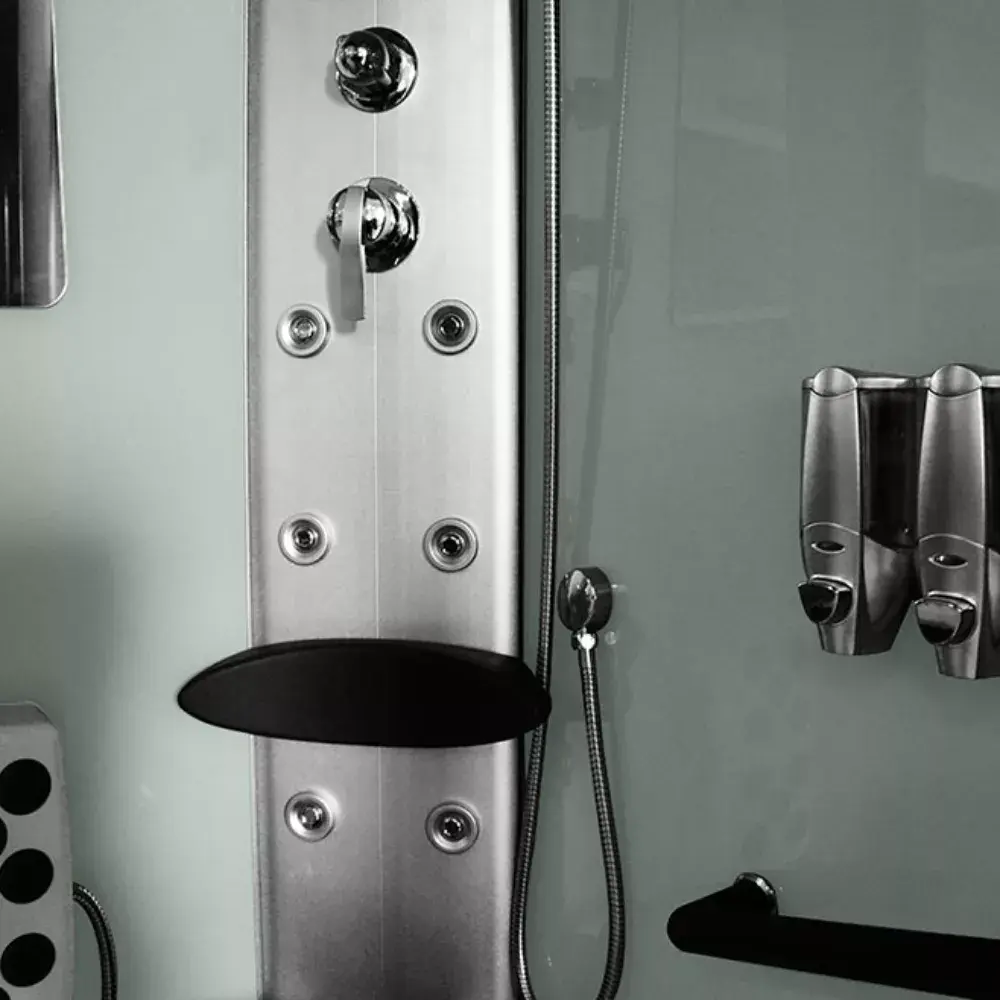 AMUE AMO-18220 White 120×85 см душевая кабина Photo 3
