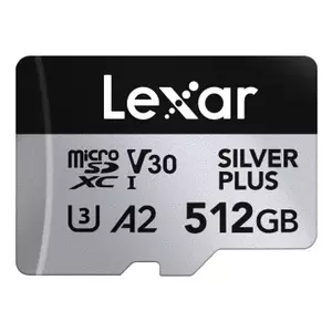 Flash Memory Lexar 512GB UHS-I microSDXC SILVER PLUS