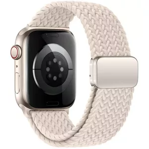 Neilona siksniņa Tech-Protect Apple Watch 42/44/45/49mm Starlight — elpojoša regulējama josla