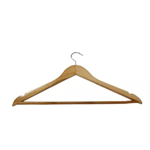 Wooden hanger BESK 44 cm light brown model 9062739