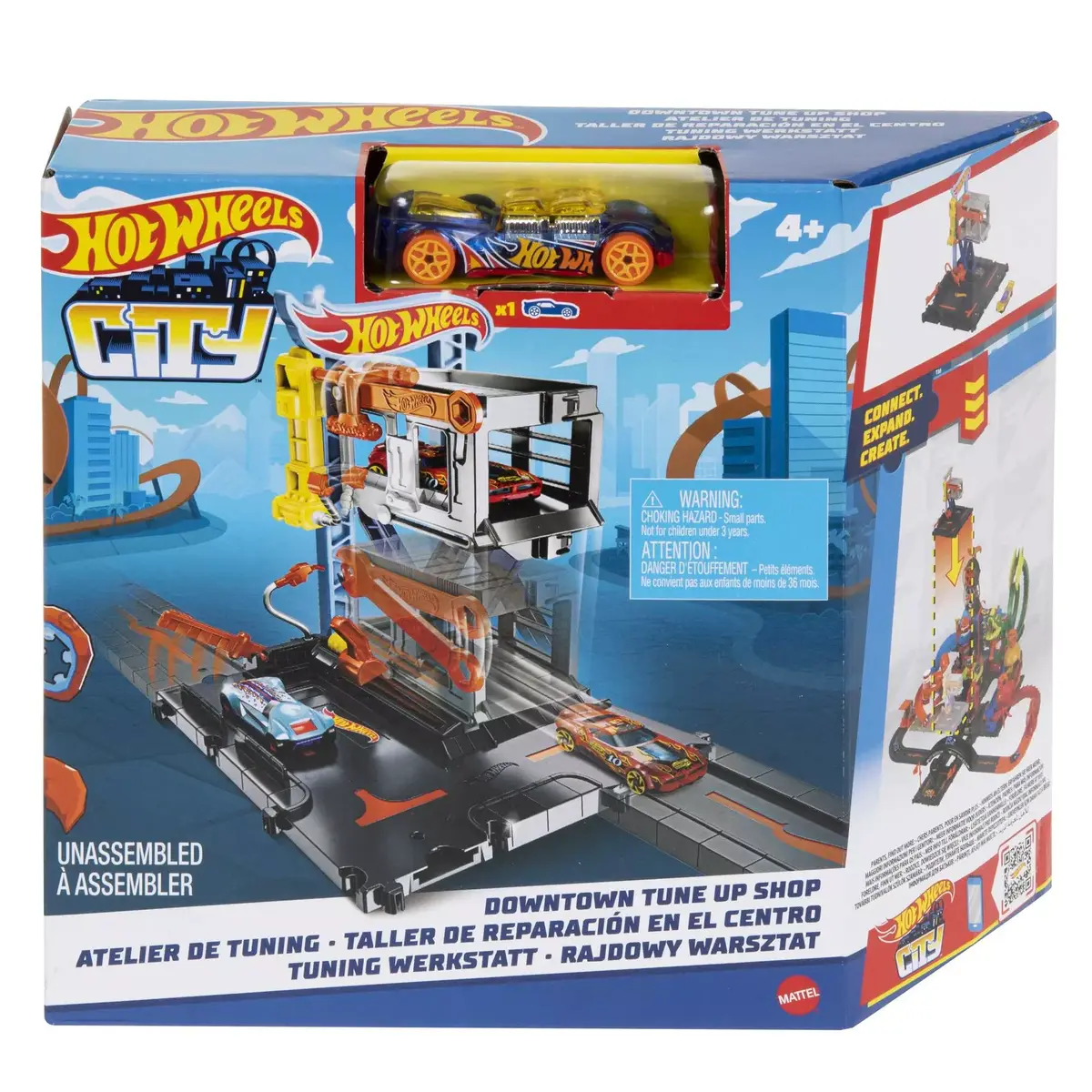Spēļu automašīnu trase Hot Wheels City Downtown Track Set Assortment Photo 5