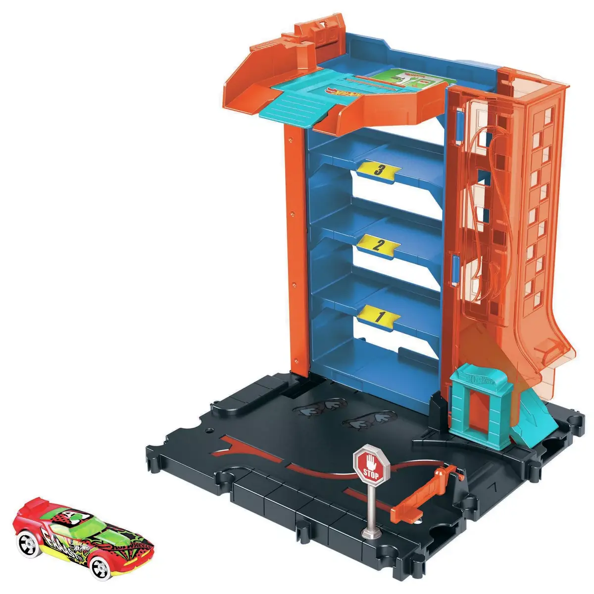 Spēļu automašīnu trase Hot Wheels City Downtown Track Set Assortment Photo 7