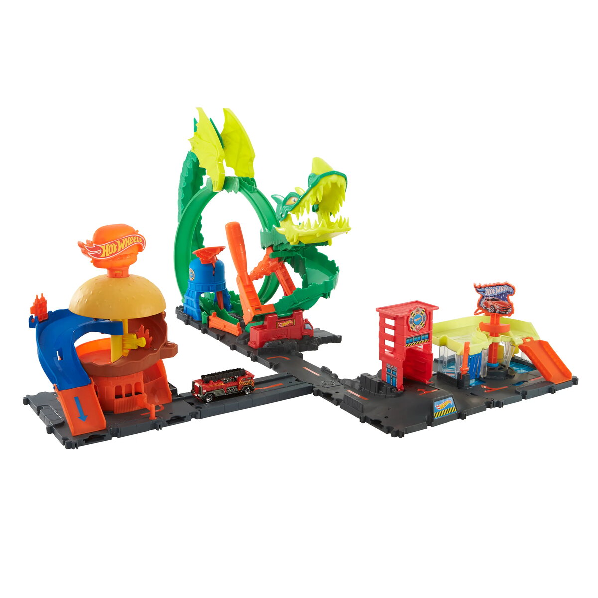 Hot Wheels City Downtown Trases Komplekts